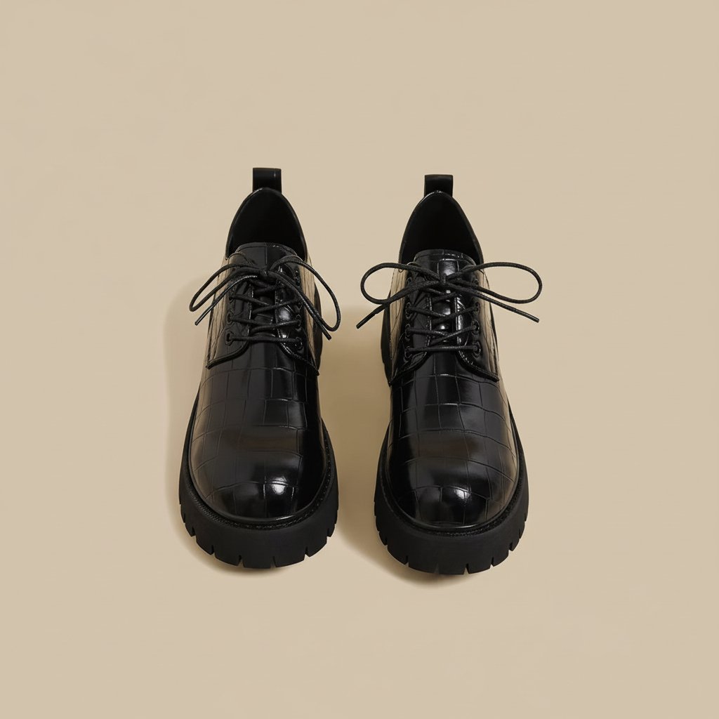 Mocassins à semelles épaisses (Loafers) - Style British Vintage – Image 2