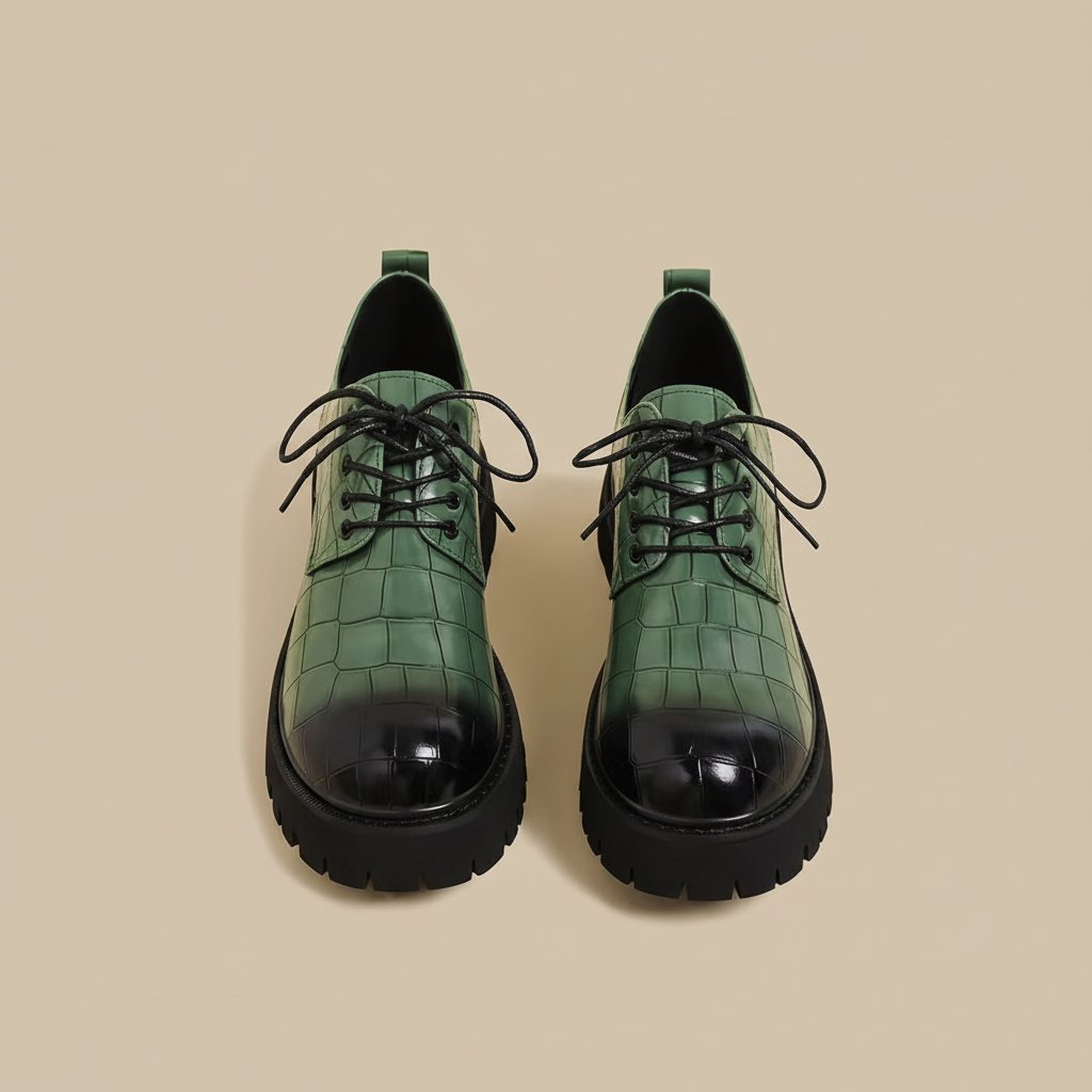 Mocassins à semelles épaisses (Loafers) - Style British Vintage – Image 3