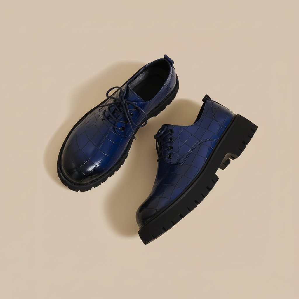 Mocassins à semelles épaisses (Loafers) - Style British Vintage – Image 7