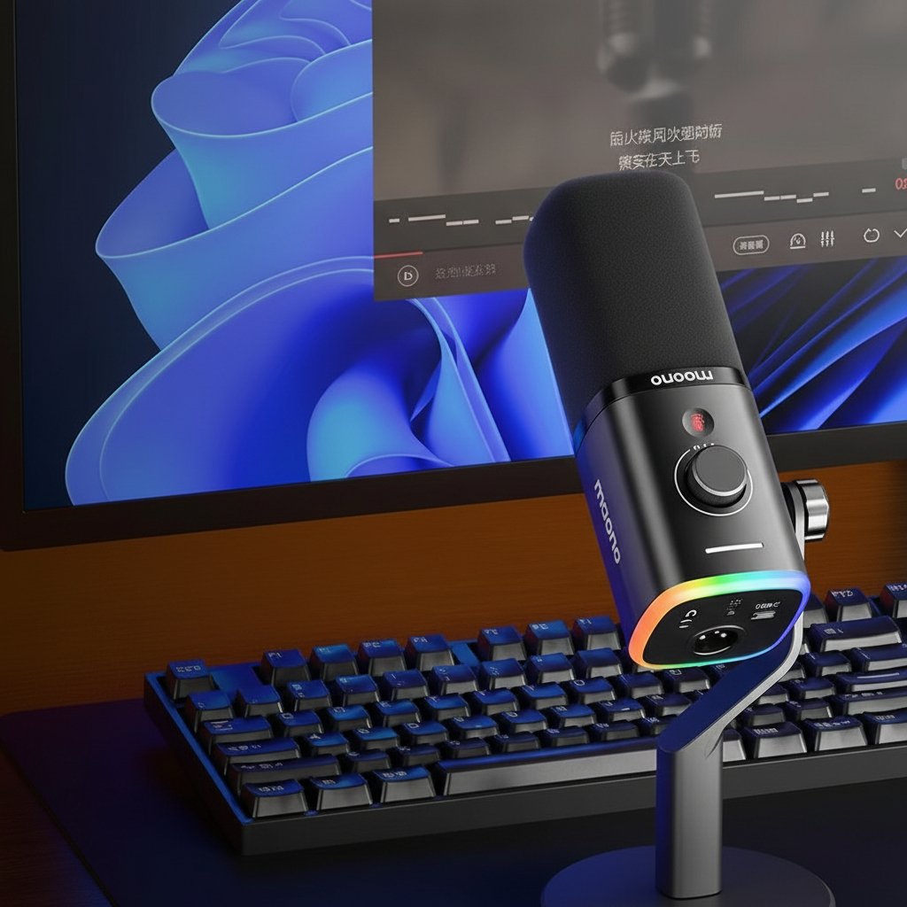 Microphone Dynamique (Dynamic Microphone) - Maono PD100X – Image 2