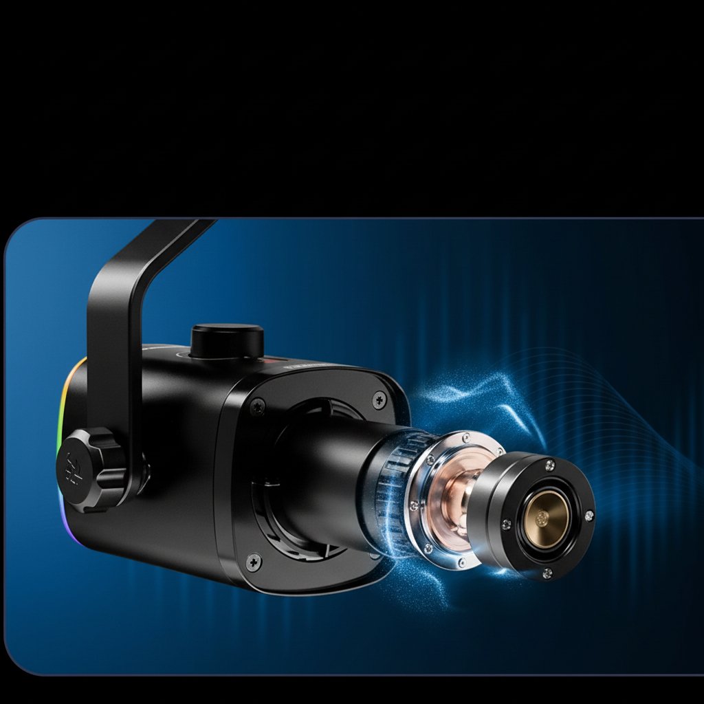 Microphone Dynamique (Dynamic Microphone) - Maono PD100X – Image 7