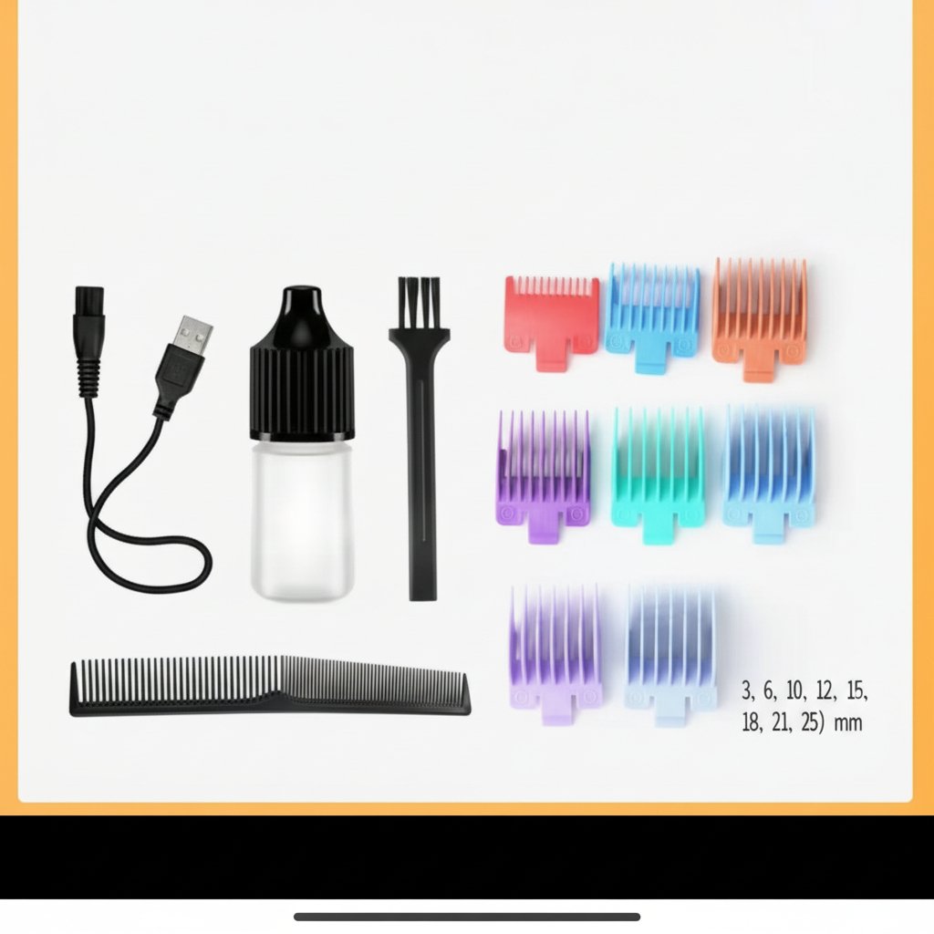 Tondeuse de Coupe Professionnelle (Professional Hair Clipper) - Kemei KM-MAX2092 Edition – Image 6