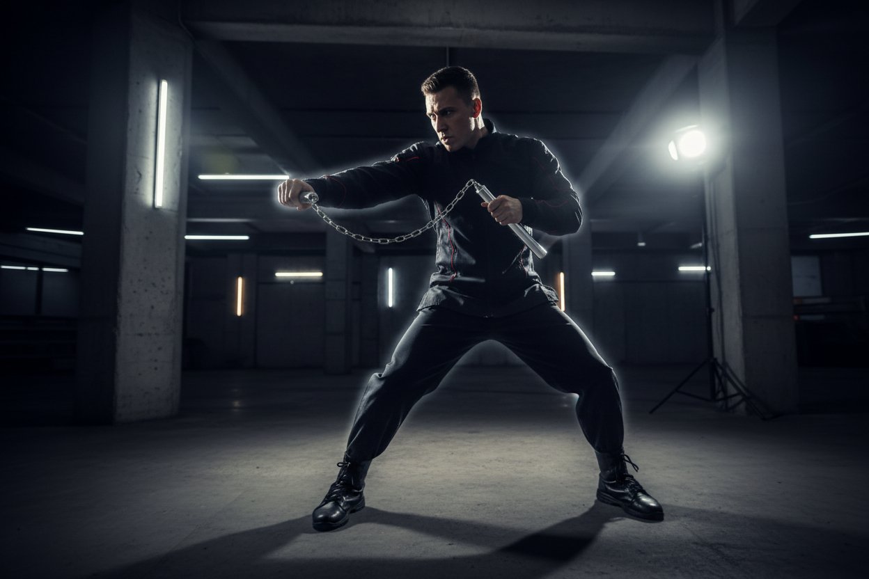 Nunchaku d'Entraînement et de Combat – Image 3