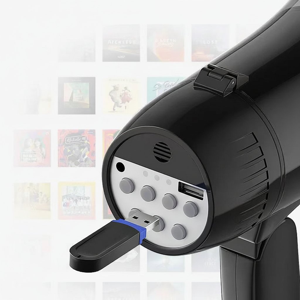 Porte-voix de Vente Ambulante (idéal pour la vente de rue) - Compact & Rechargeable – Image 2