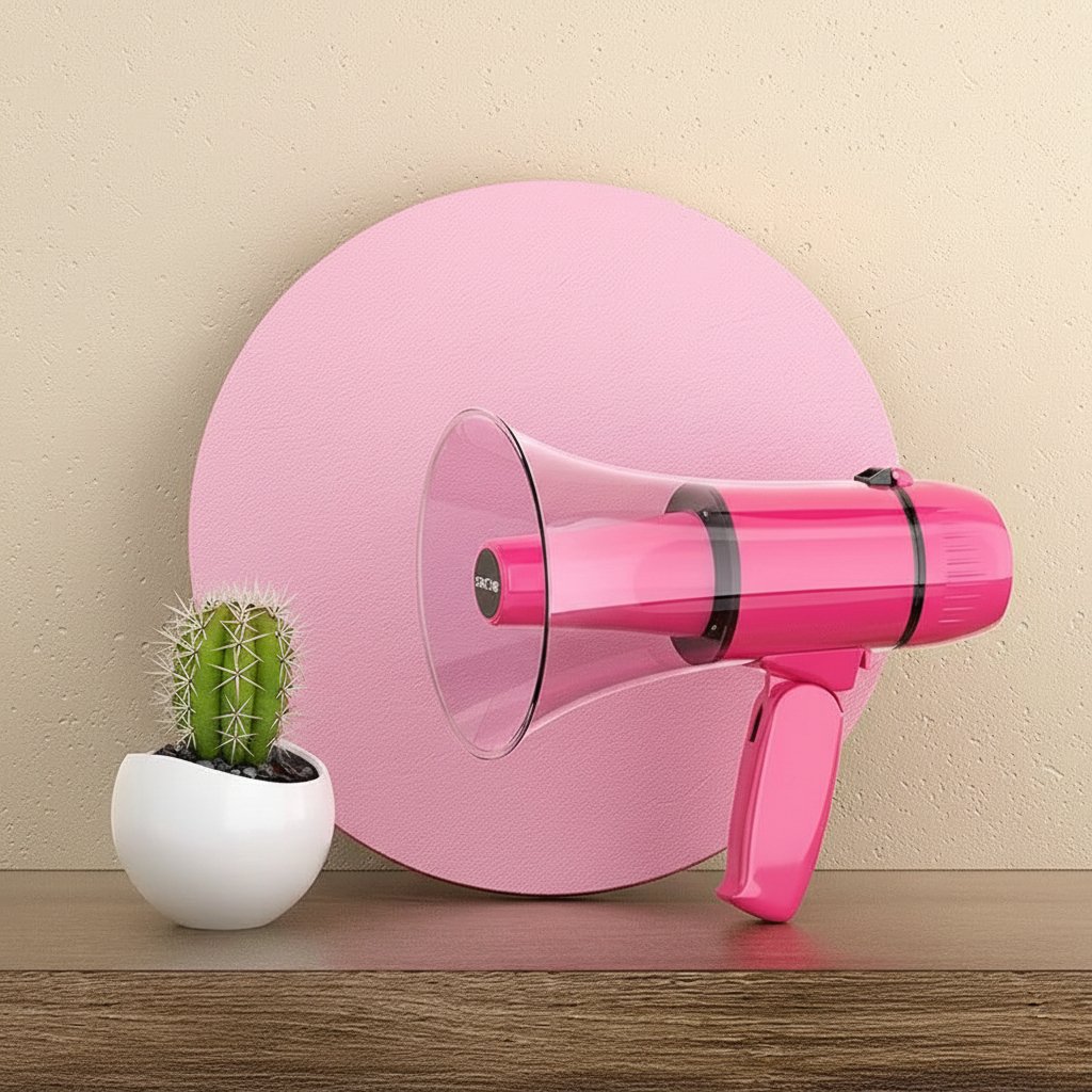 Porte-voix de Vente Ambulante (idéal pour la vente de rue) - Compact & Rechargeable